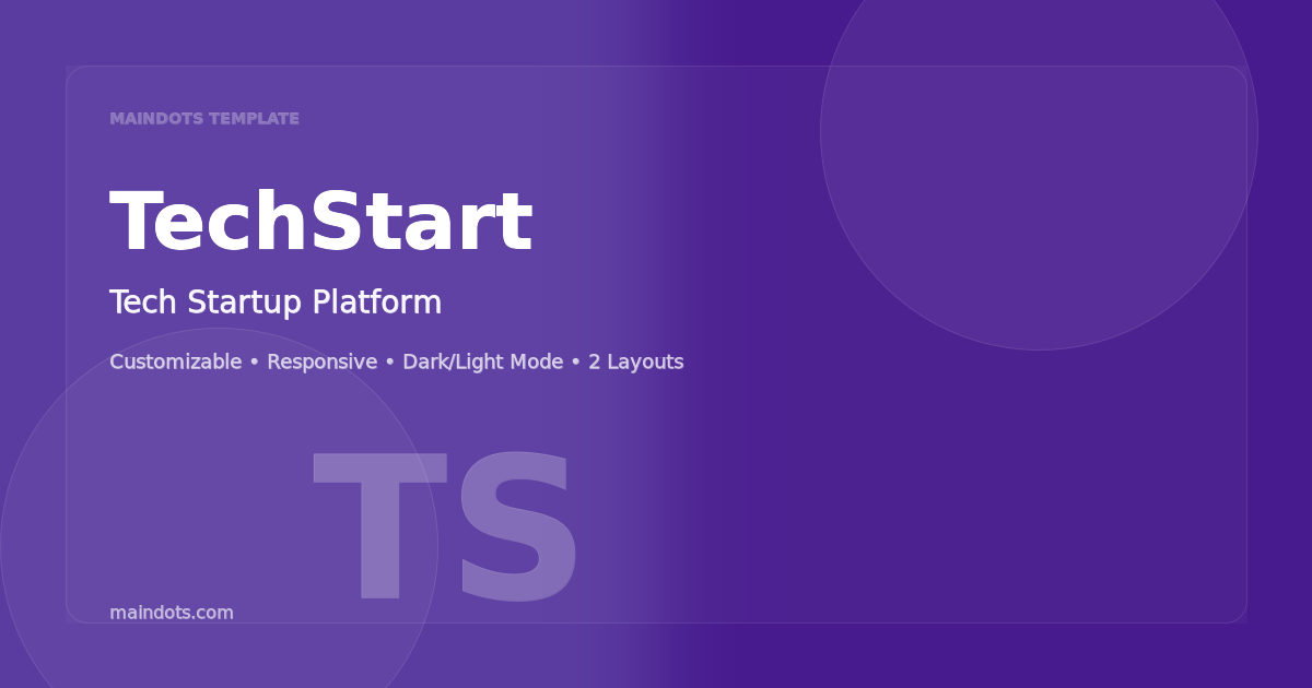 Techstart TechStart — Launch Your Startup